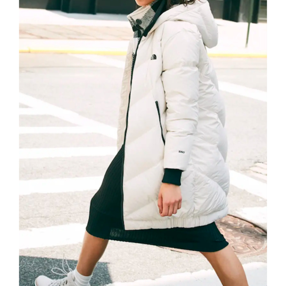 The North Face Women's White Puffer Jacket